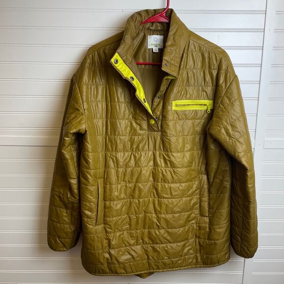 Aerie Offline Other - Offline by Aerie Unisex Pullover Half Snap Puffer Jacket